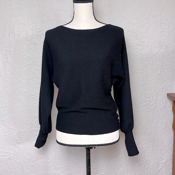 Staccato Sweaters - Staccato Dolman Cropped Sweater